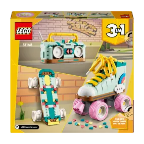 31148 RETRO ROLLER SKATE