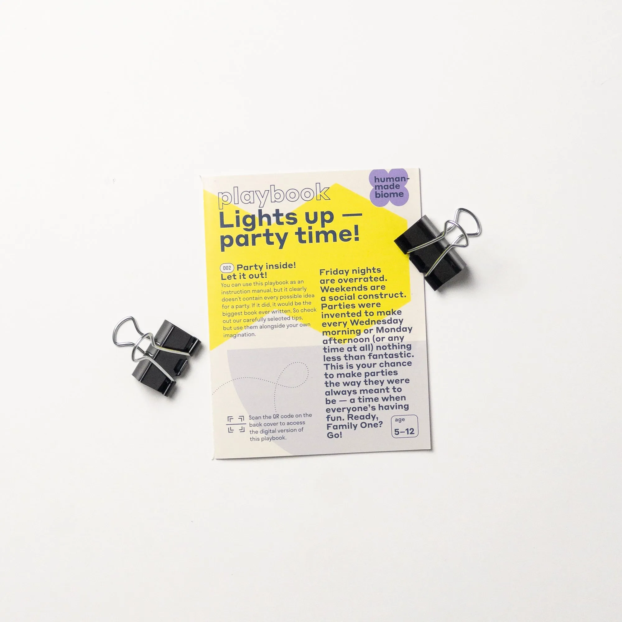 Activity Kit #002 — Lights up – party time!