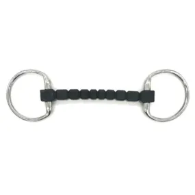 AJR Rubber Block Fixed Eggbutt Bit