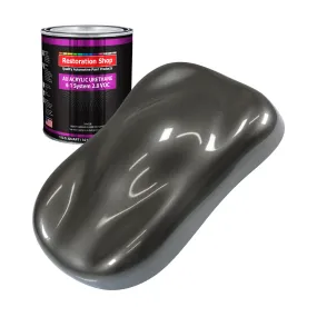 Anthracite Gray Metallic Acrylic Urethane Auto Paint - Quart Paint Color Only - Professional Single Stage Gloss Automotive Car Truck Coating, 2.8 VOC