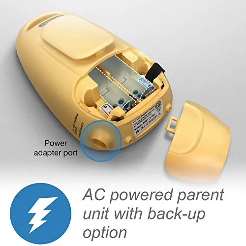 Audio Baby Monitor with up to 1,000 ft of Range, 5-Level Sound Indicator