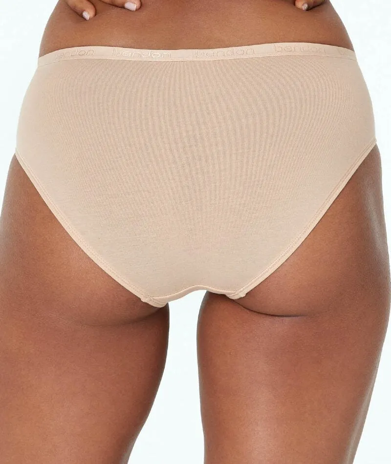 Bendon Body Cotton Bikini Brief - Natural