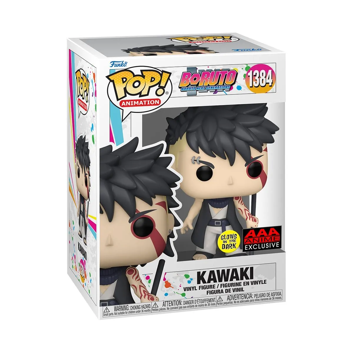 Boruto - Kawaki Glow in the Dark Funko Pop Exclusive