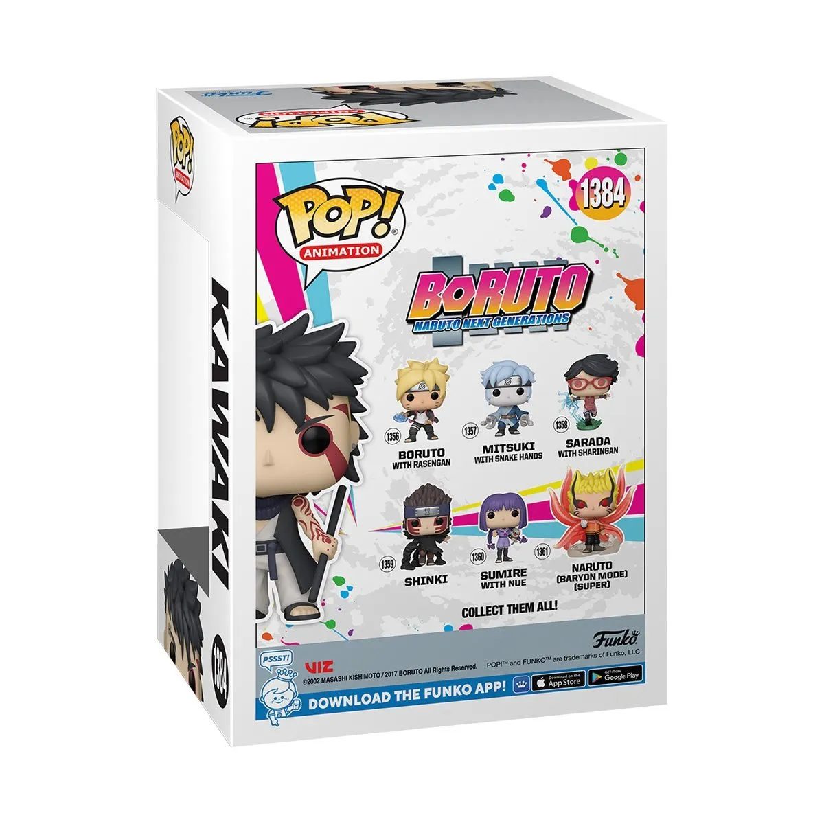 Boruto - Kawaki Glow in the Dark Funko Pop Exclusive