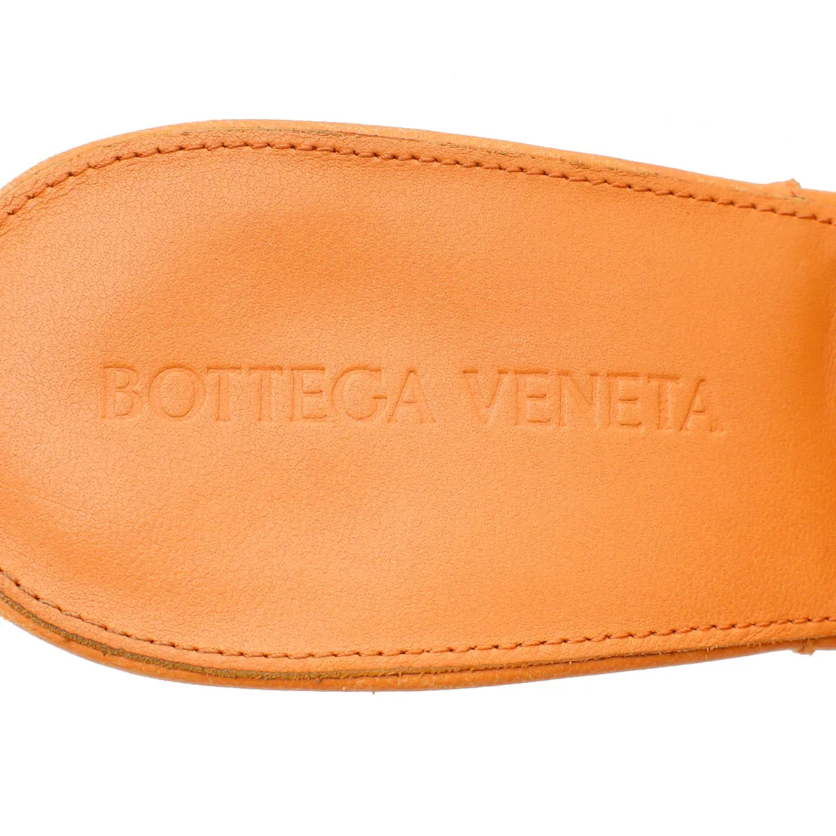 Bottega Veneta Coral Intrecciato Nappa Lido Mule 37.5