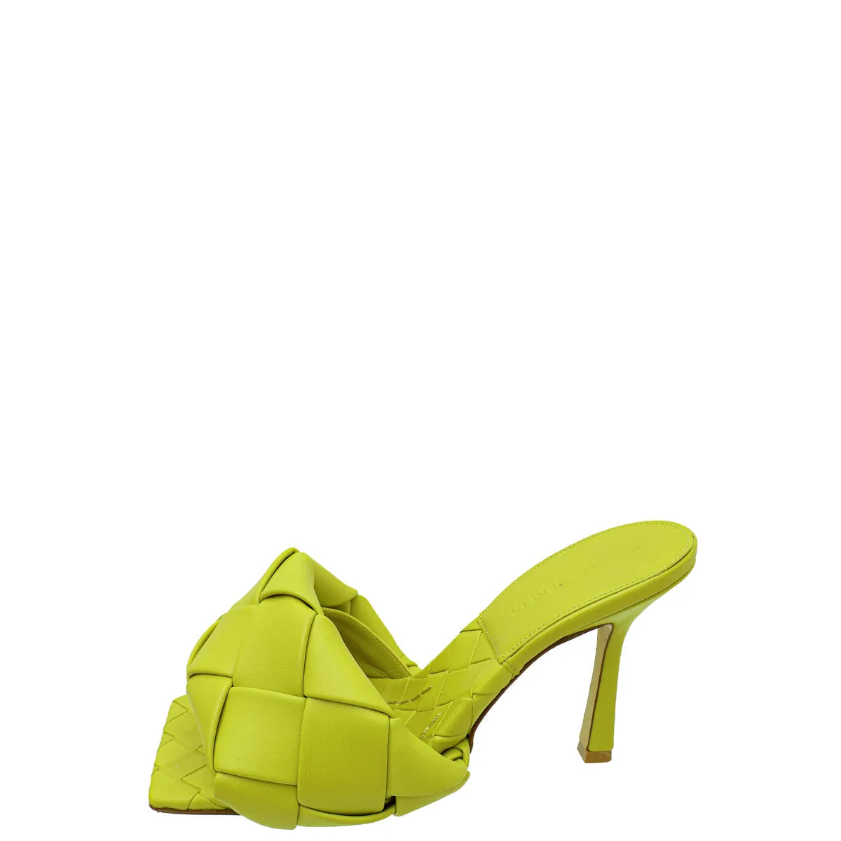 Bottega Veneta Lagoon Acid Intrecciato Nappa Lido Mule 36