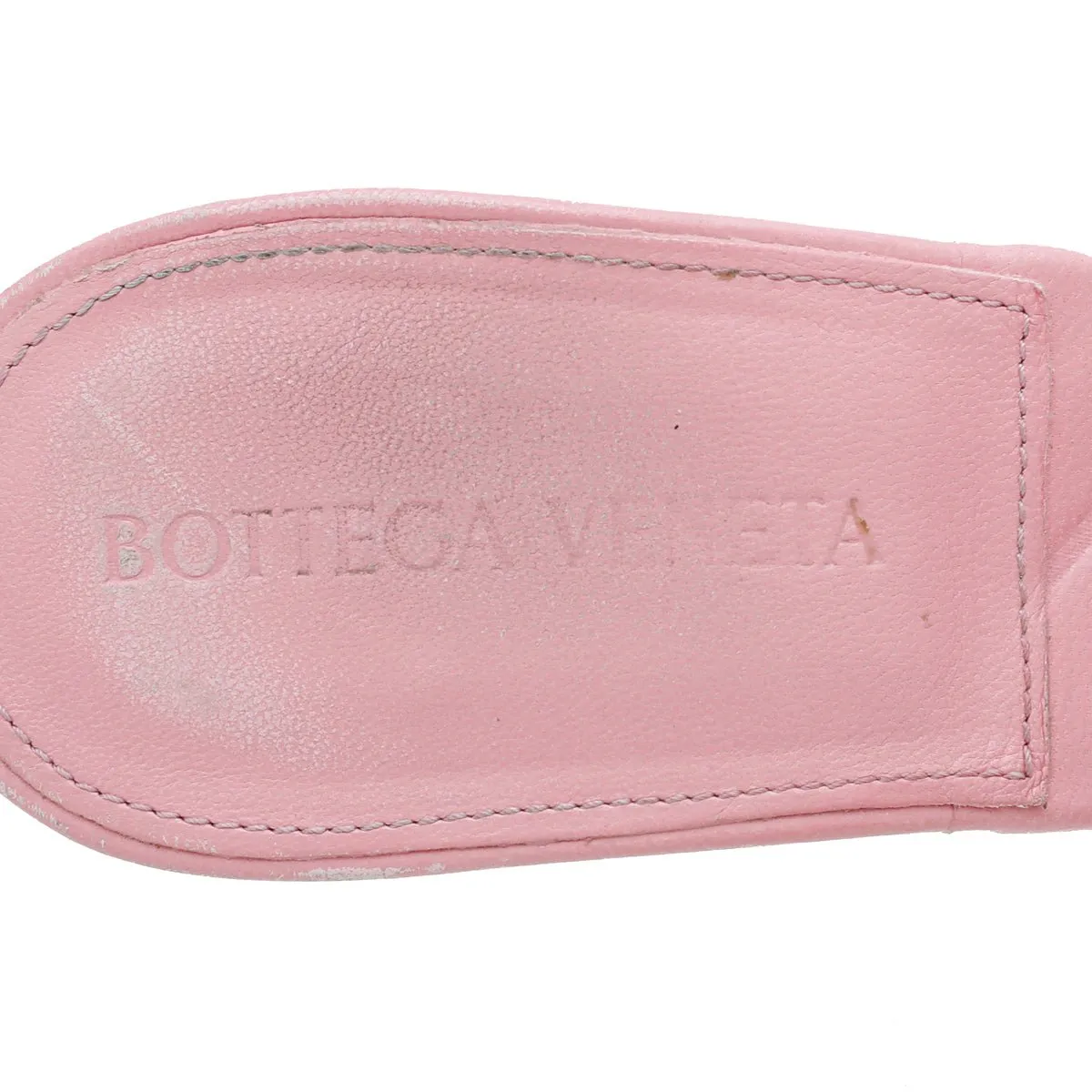 Bottega Veneta Pink Lido Intrecciato Embossed Mules 36