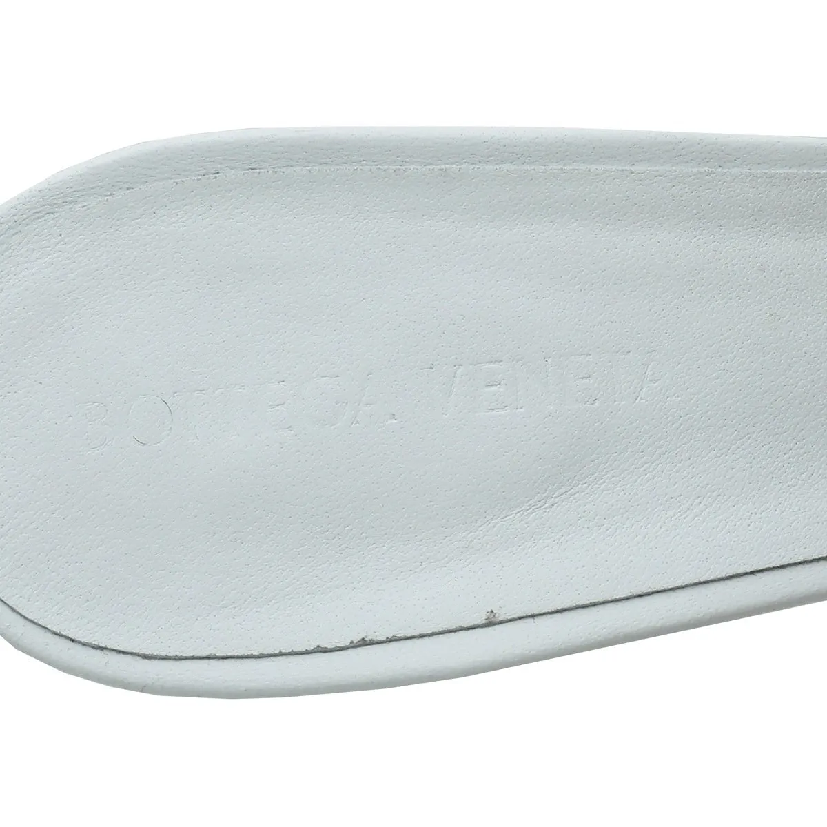 Bottega Veneta White Nappa Knot Sandal 38