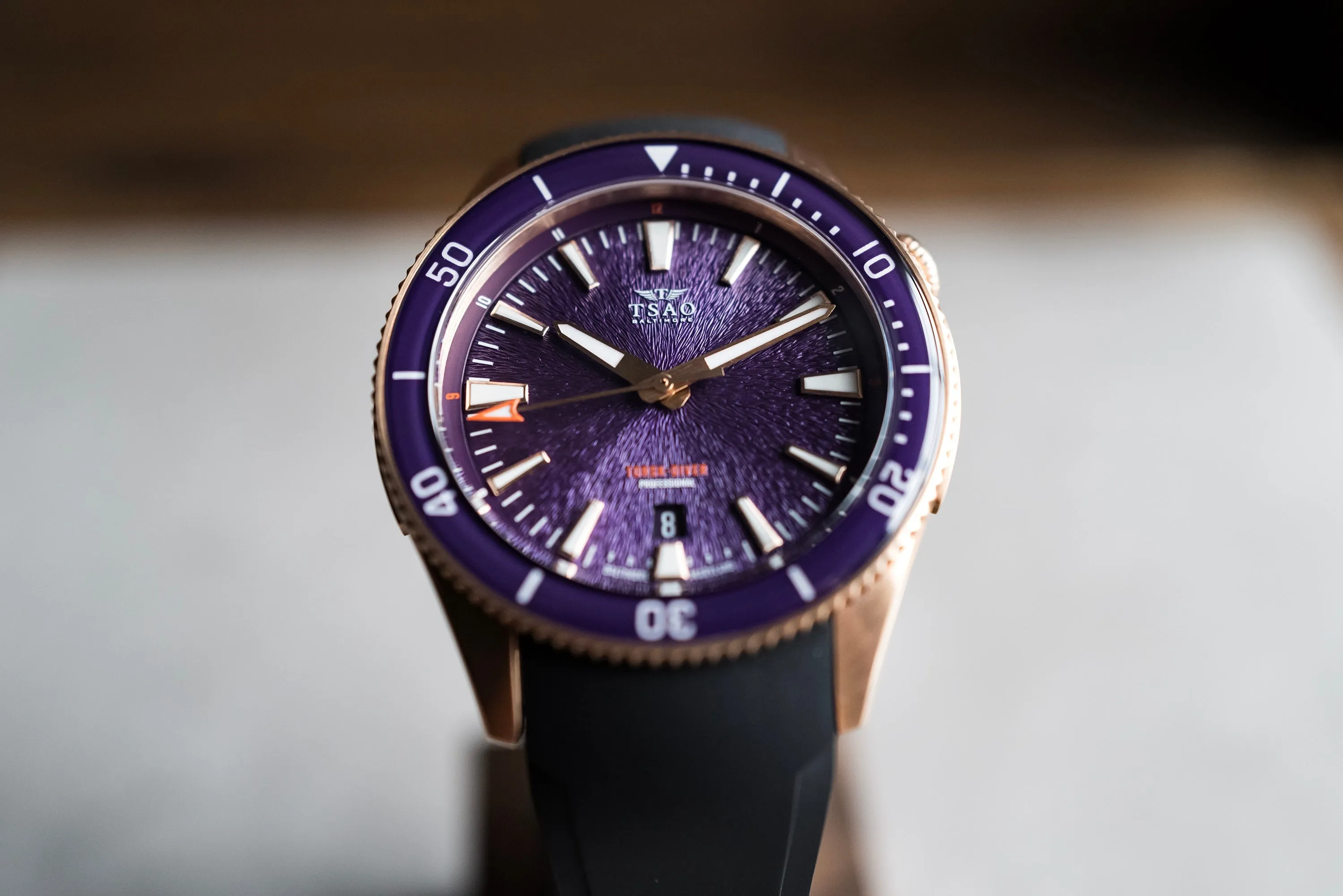 Bronze Torsk-Diver Pro Raven Purple