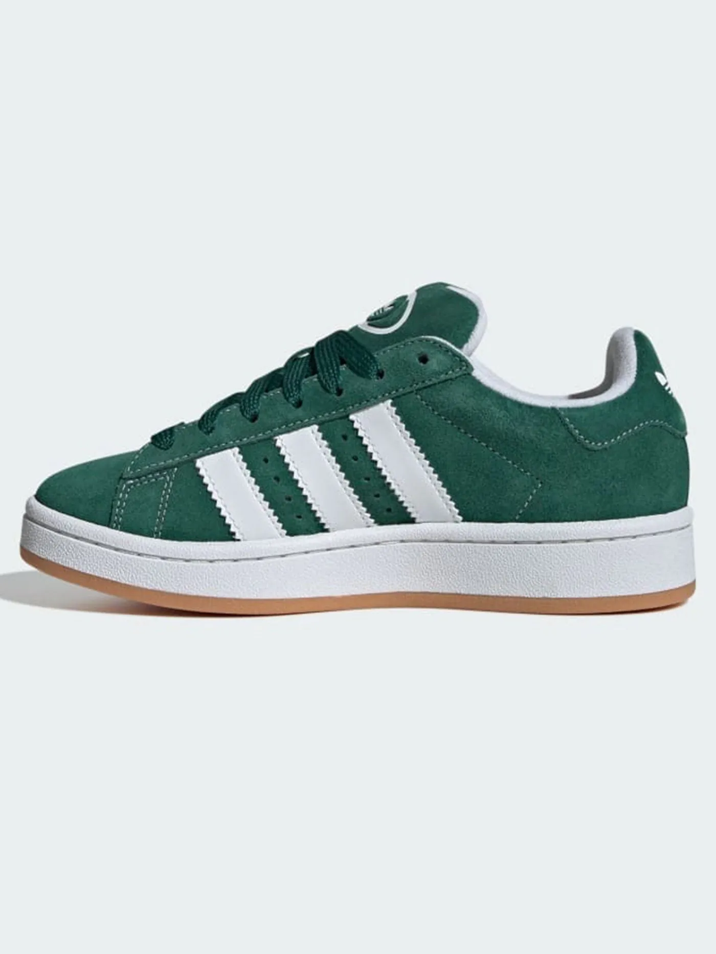 Campus 00S Dark Green/White/Off White Shoes (Kids)
