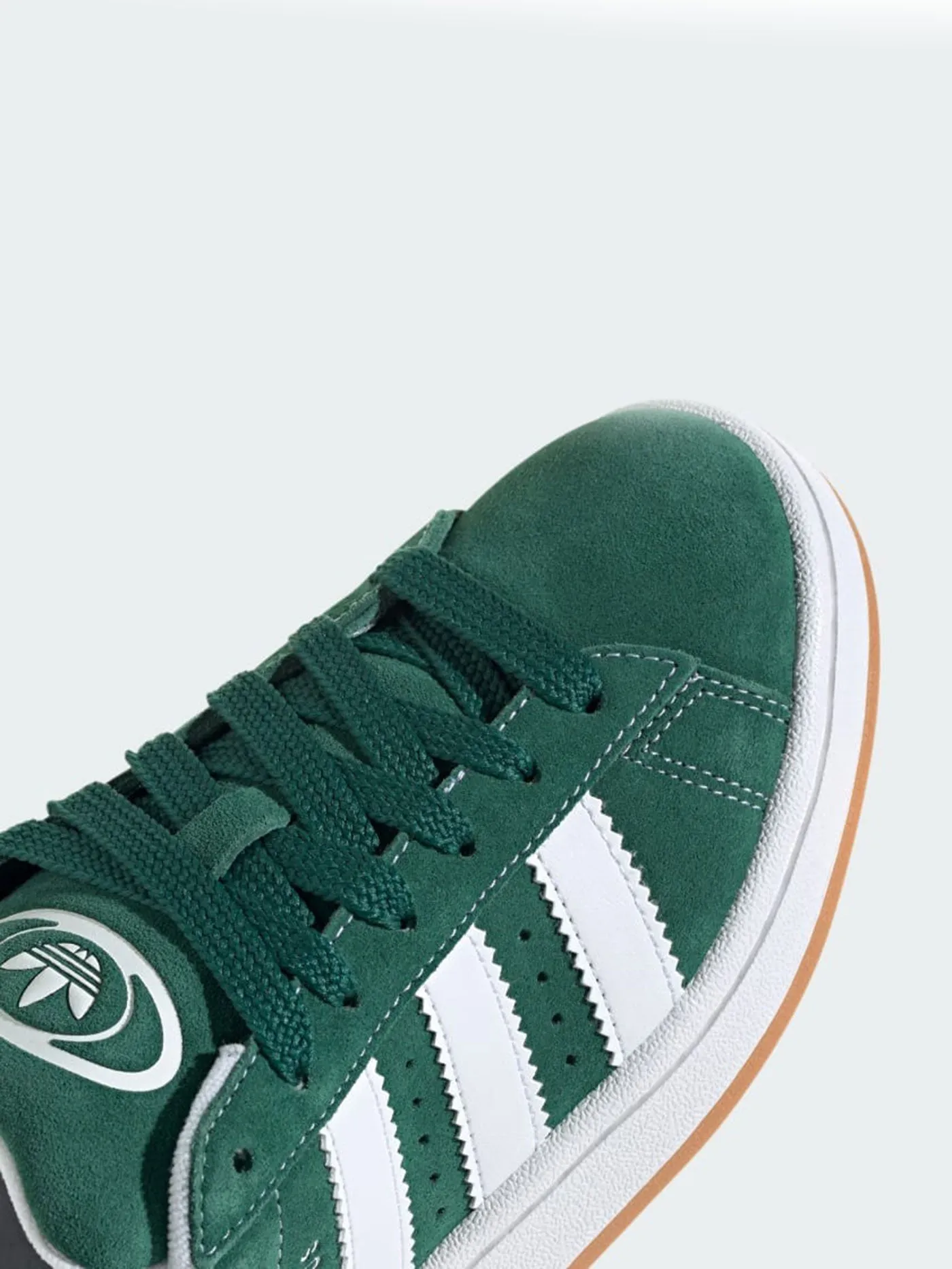 Campus 00S Dark Green/White/Off White Shoes (Kids)