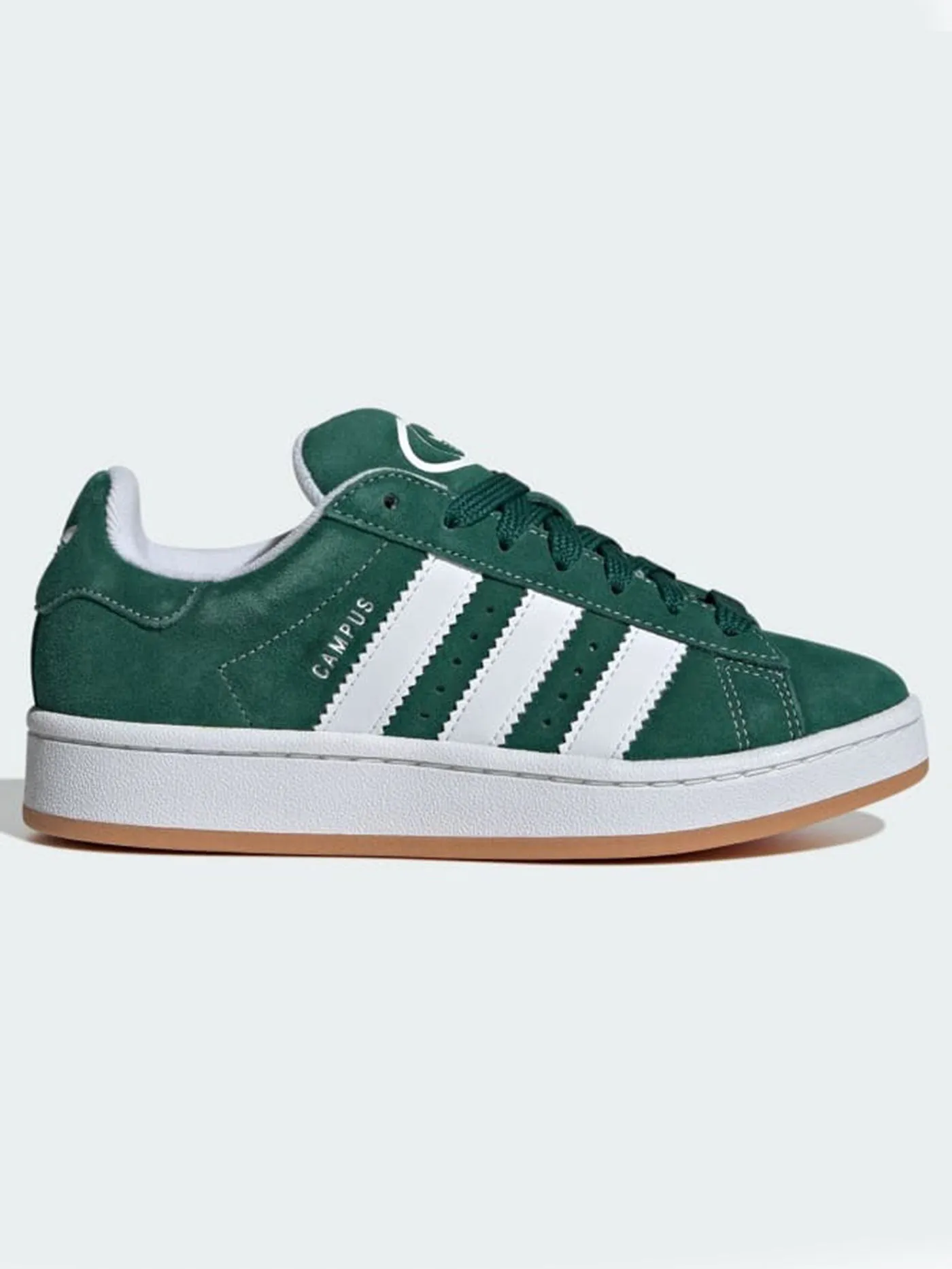 Campus 00S Dark Green/White/Off White Shoes (Kids)
