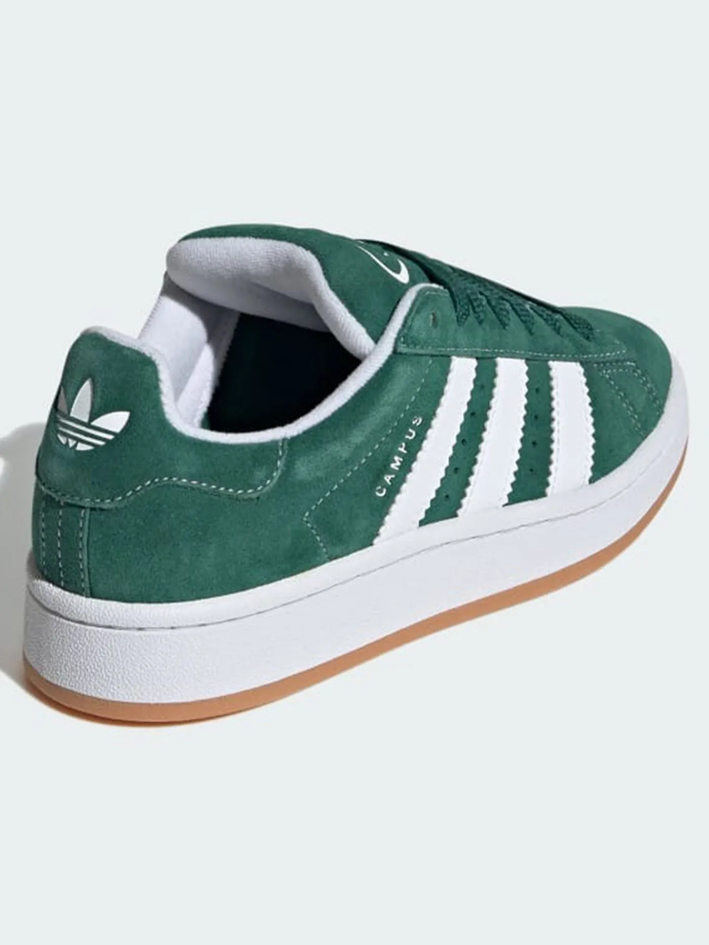 Campus 00S Dark Green/White/Off White Shoes (Kids)