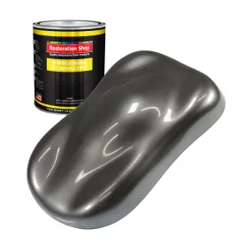 Chop Top Silver Metallic Acrylic Enamel Auto Paint - Quart Paint Color Only - Professional Single Stage Automotive Car Truck Equipment Coating 2.8 VOC