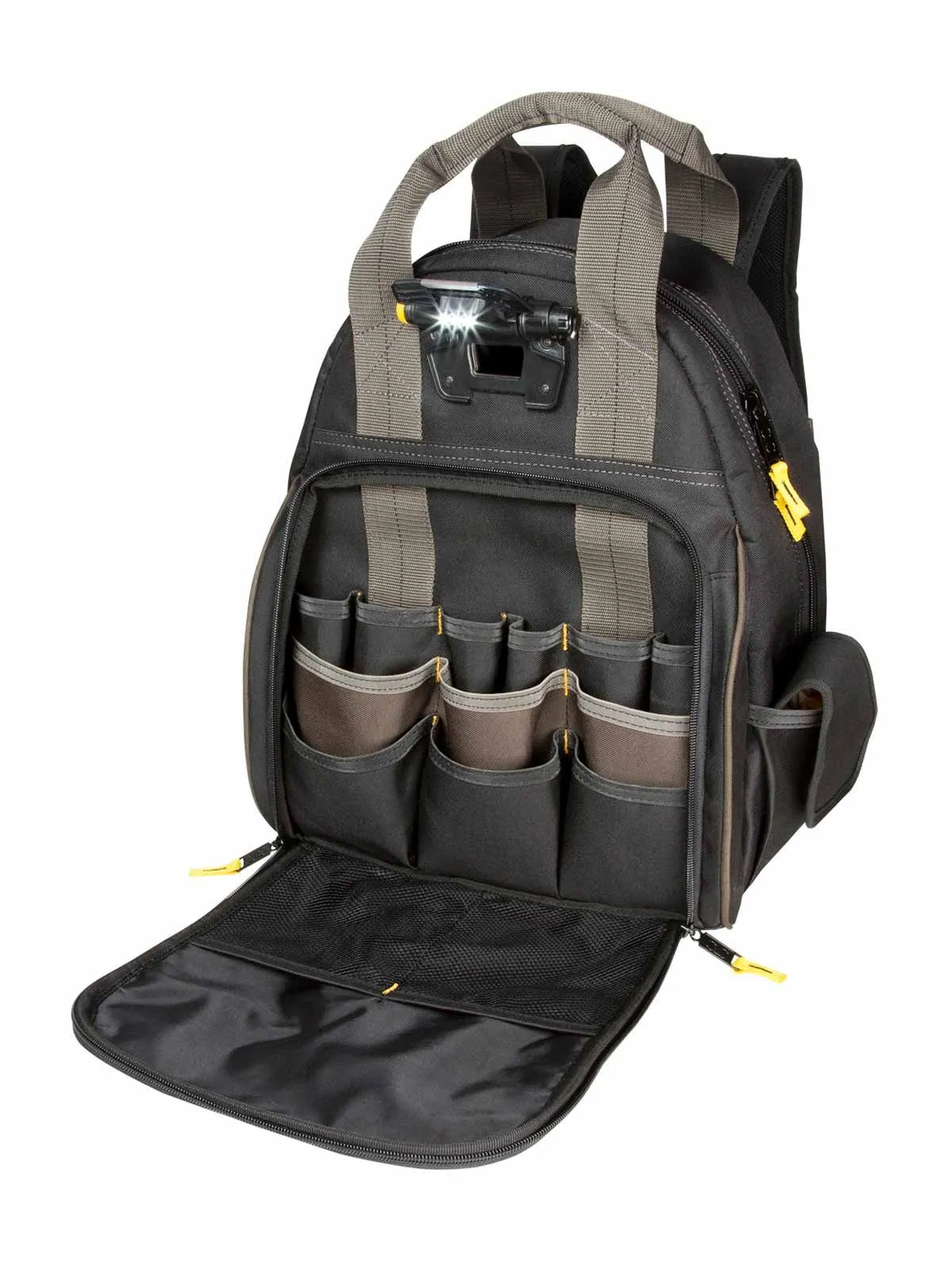 CL100L255&#x20;Tool&#x20;Backpack&#x20;with&#x20;LED&#x20;Lighting&#x20;-&#x20;CLC
