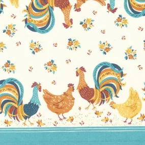 Cluck Cluck Toweling - Classic Retro