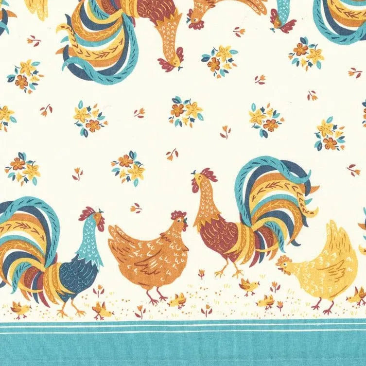 Cluck Cluck Toweling - Classic Retro
