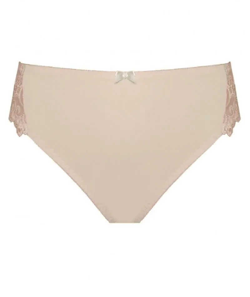 Fayreform Coral High Cut Brief - Latte