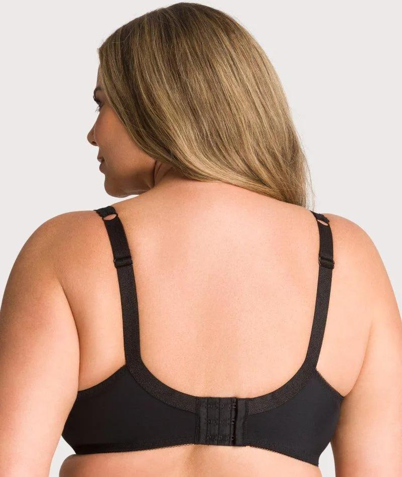 Fayreform Coral Underwire Bra - Black