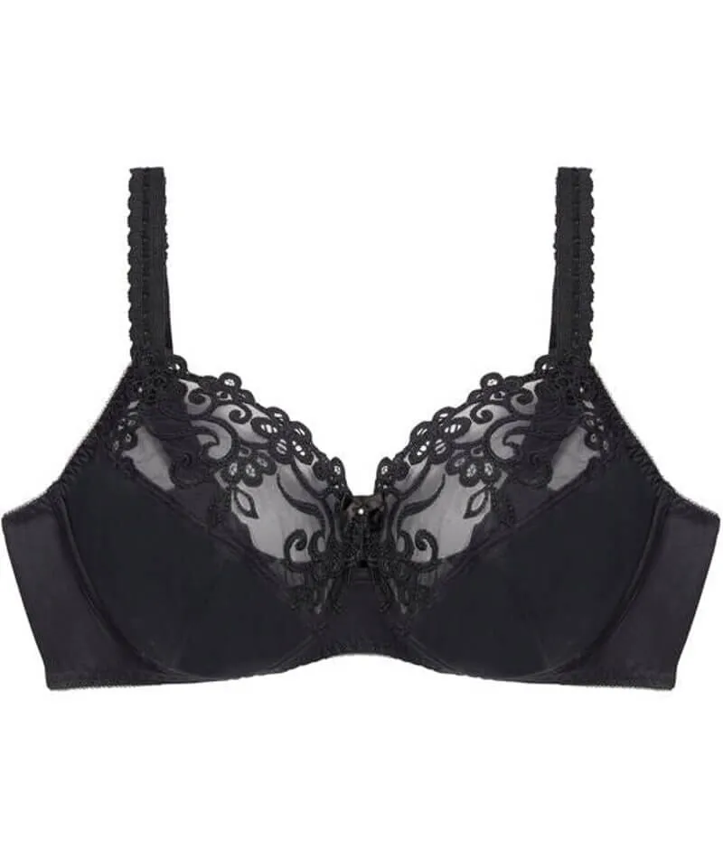 Fayreform Coral Underwire Bra - Black