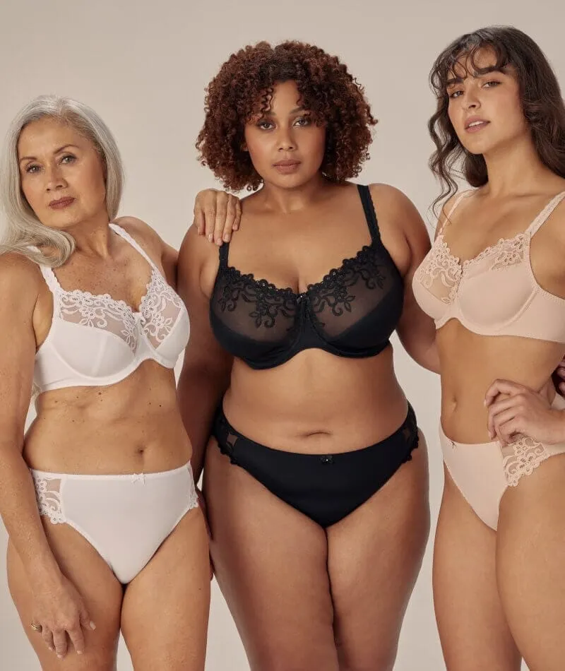 Fayreform Coral Underwire Bra - Latte