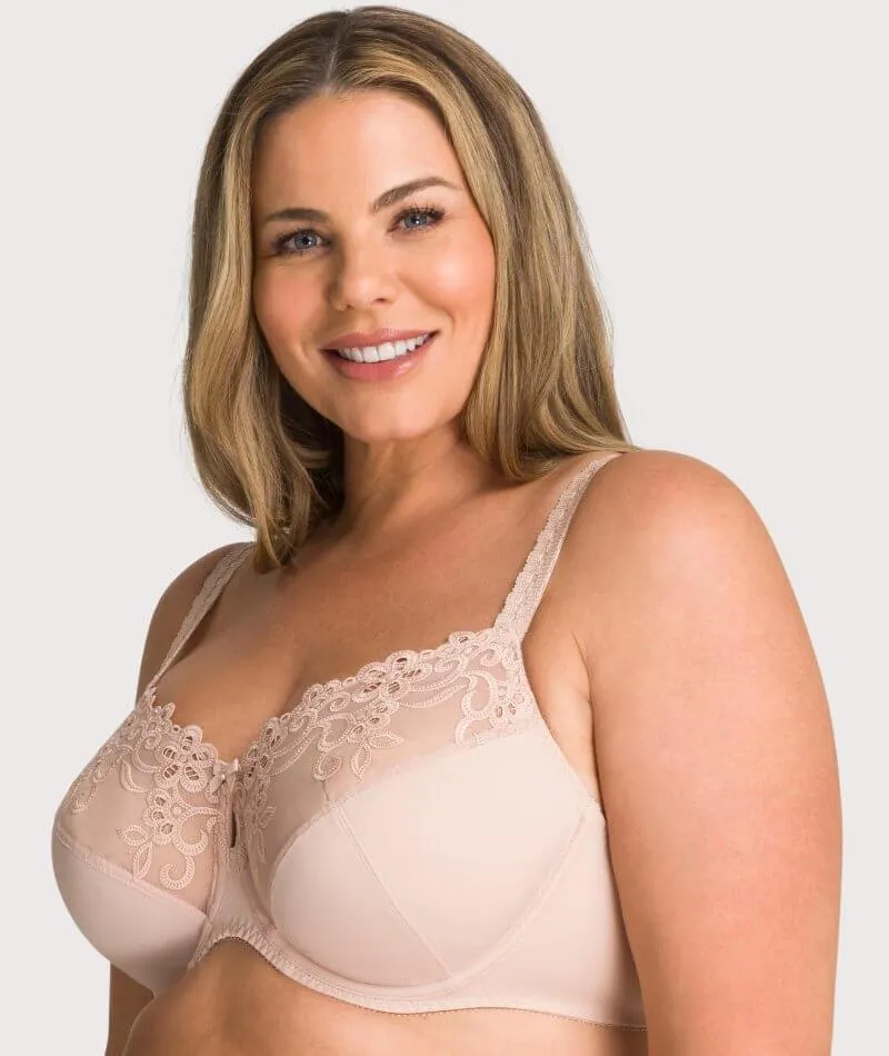 Fayreform Coral Underwire Bra - Latte