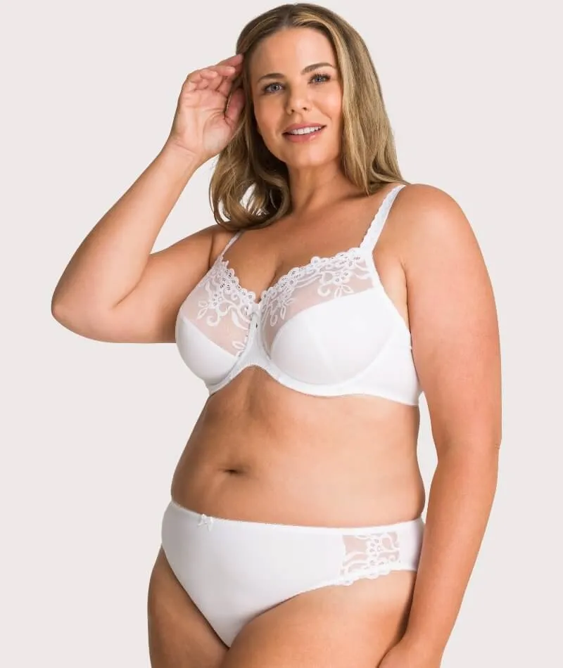 Fayreform Coral Underwire Bra - White