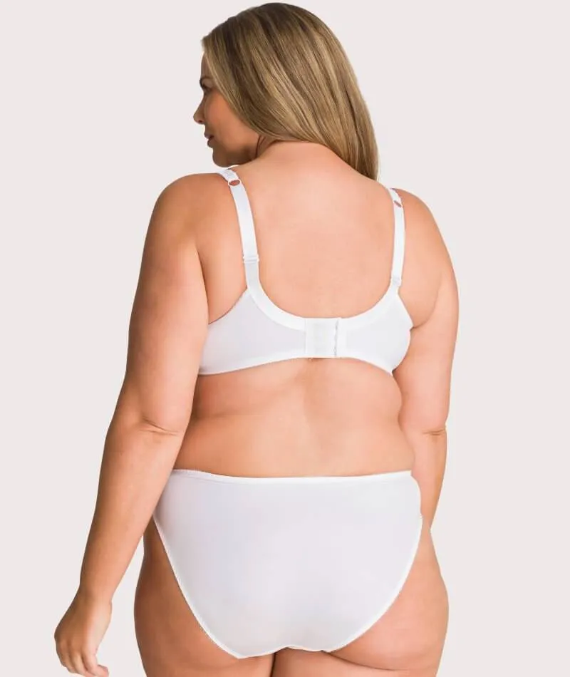 Fayreform Coral Underwire Bra - White