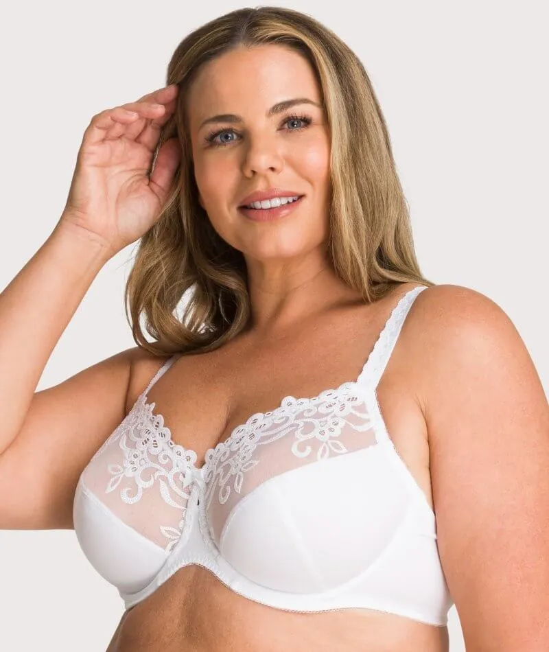 Fayreform Coral Underwire Bra - White