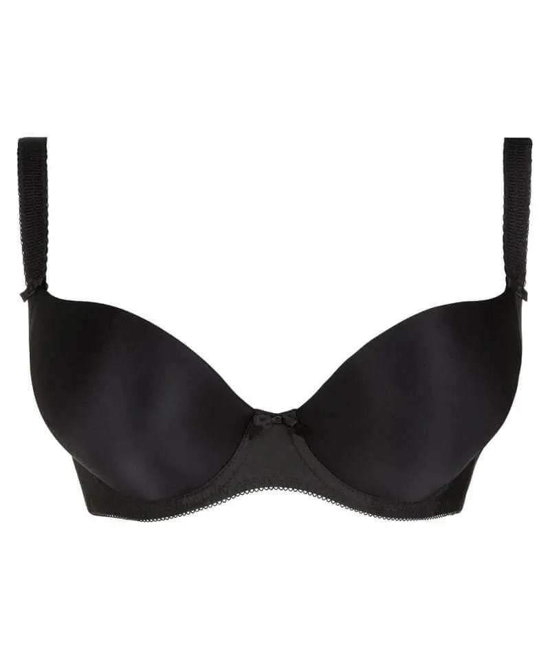 Freya Deco Moulded Plunge Bra - Black
