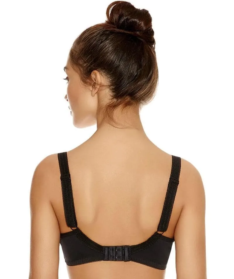 Freya Deco Moulded Plunge Bra - Black