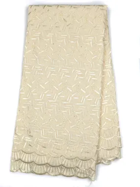 Gold Cotton Lace