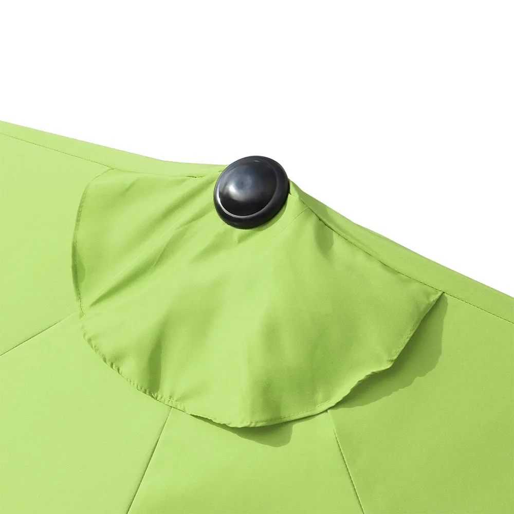 Half Umbrella with Tilt 10ft 5-Rib
