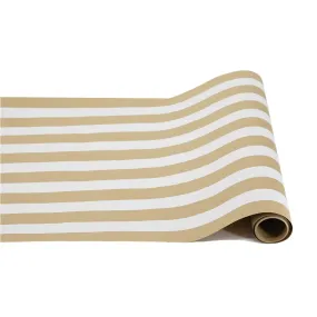 Hester & Cook: Kraft White Classic Stripe Runner