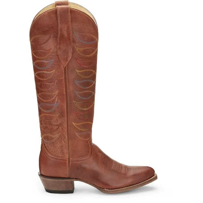Justin Women's Whitley Rustin Amber 15" Western Boots VN4461