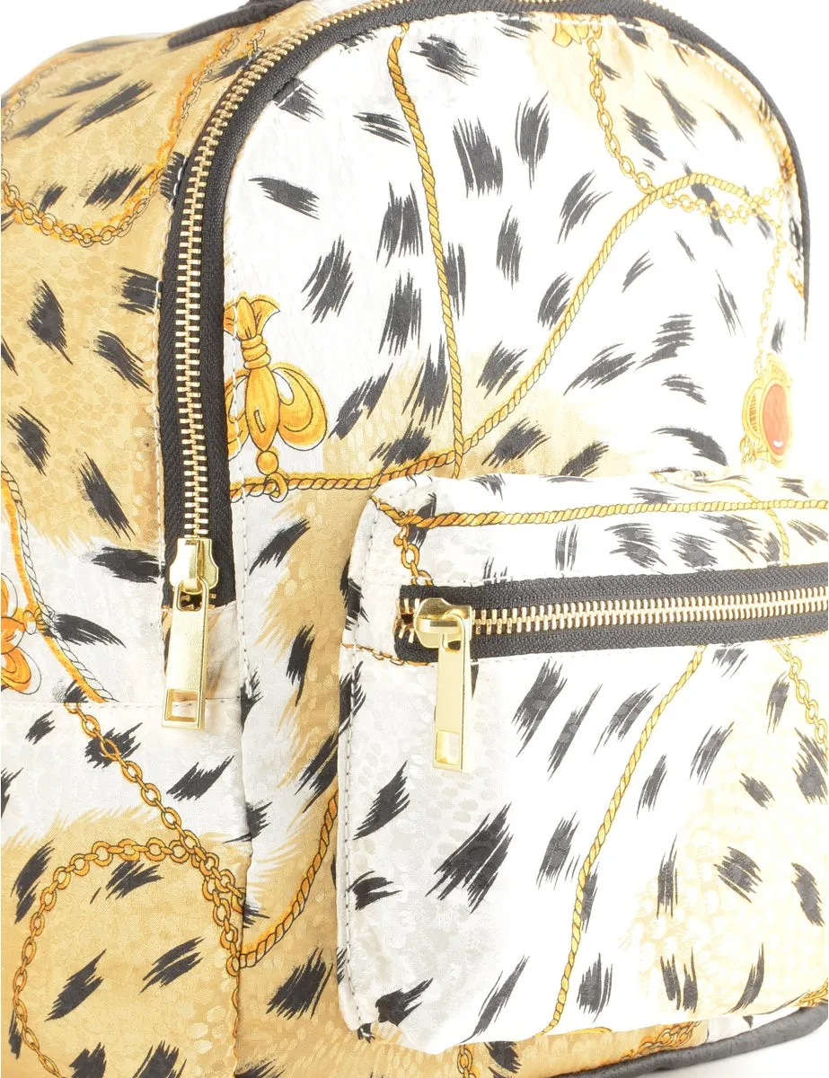 Label Emma Mini 90s Scarf Backpack