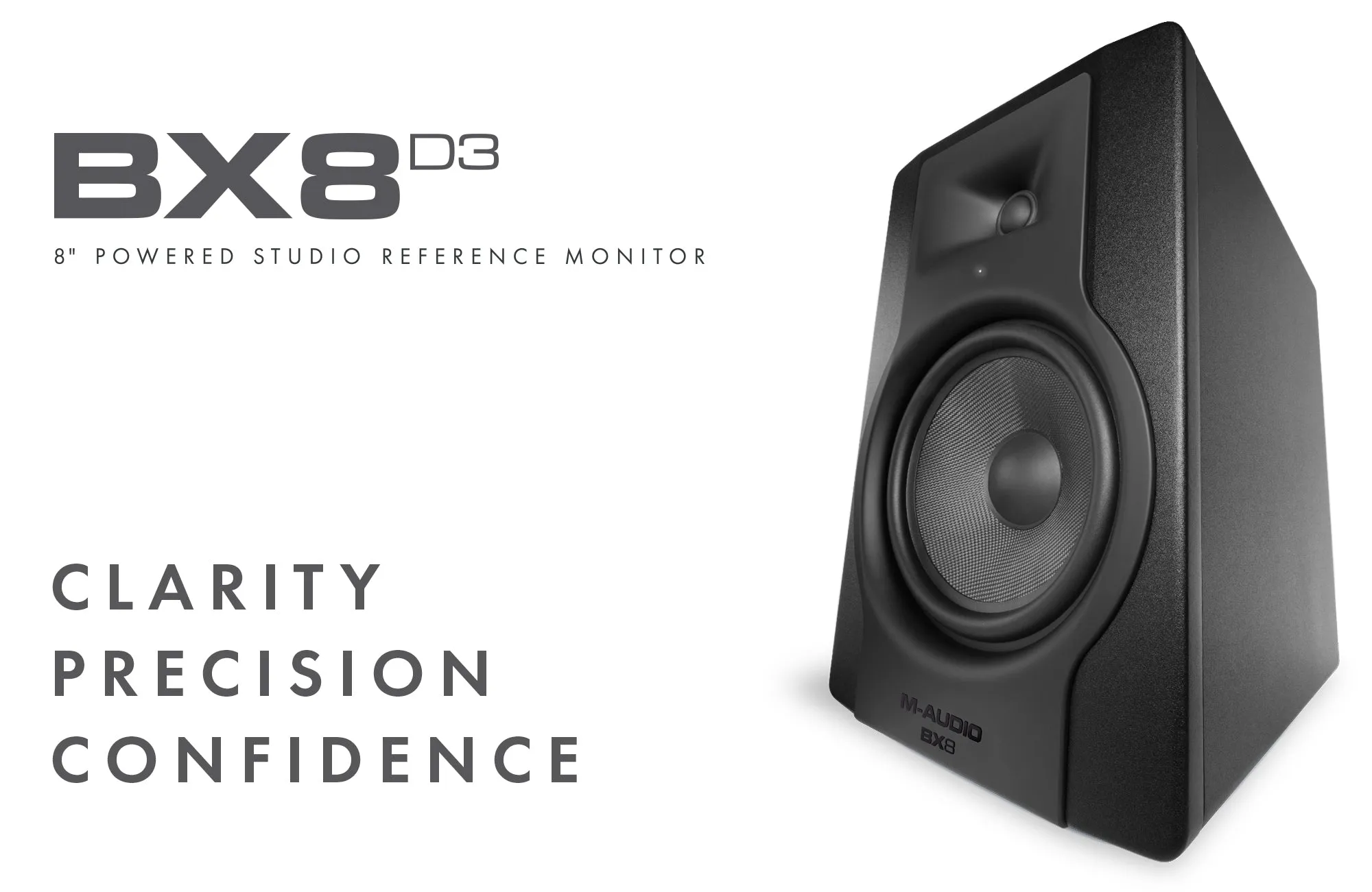 M-Audio BX8D3XEU 8 Active Studio Monitor Single