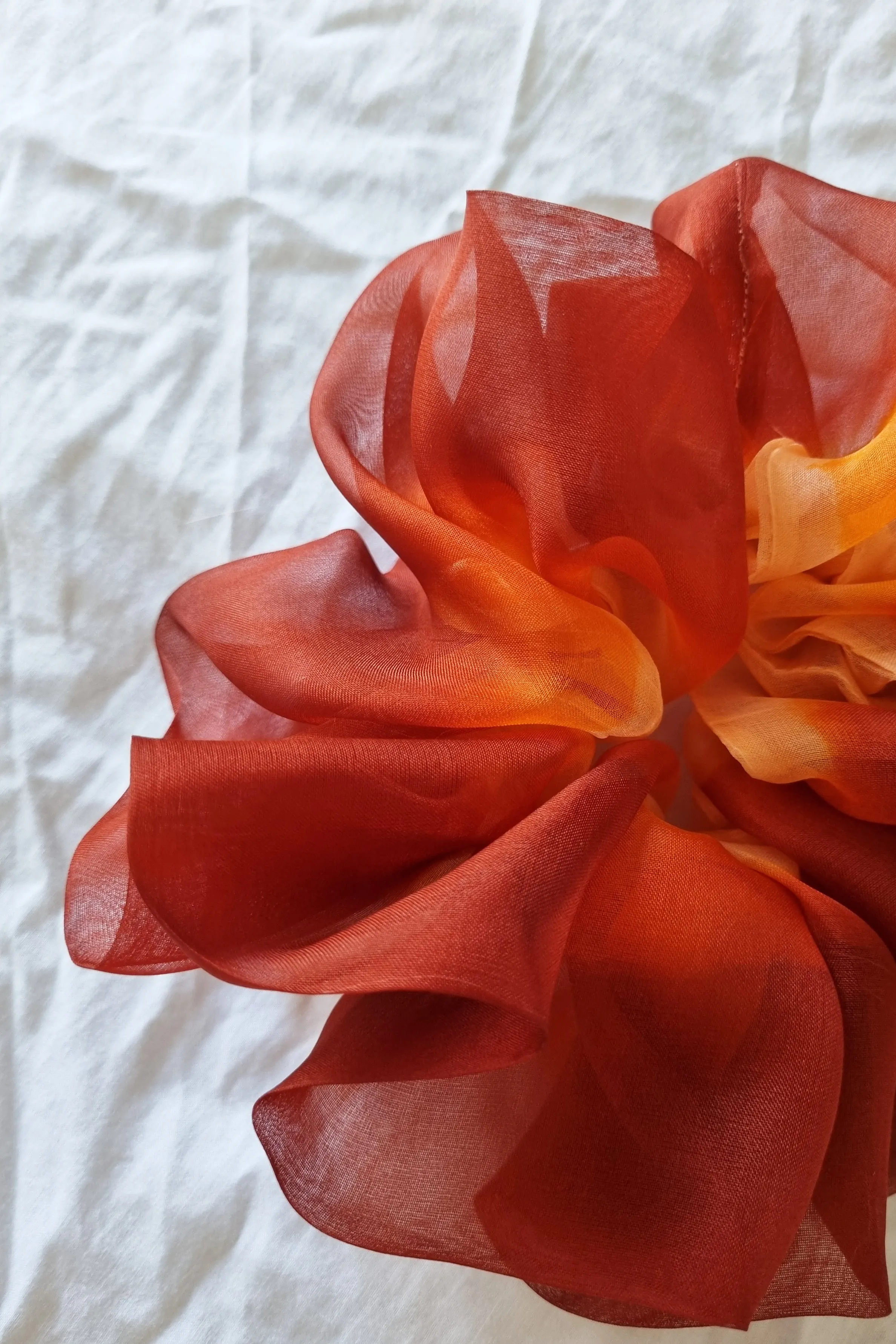 Mega Scrunchie In Sundown Tie-Dye