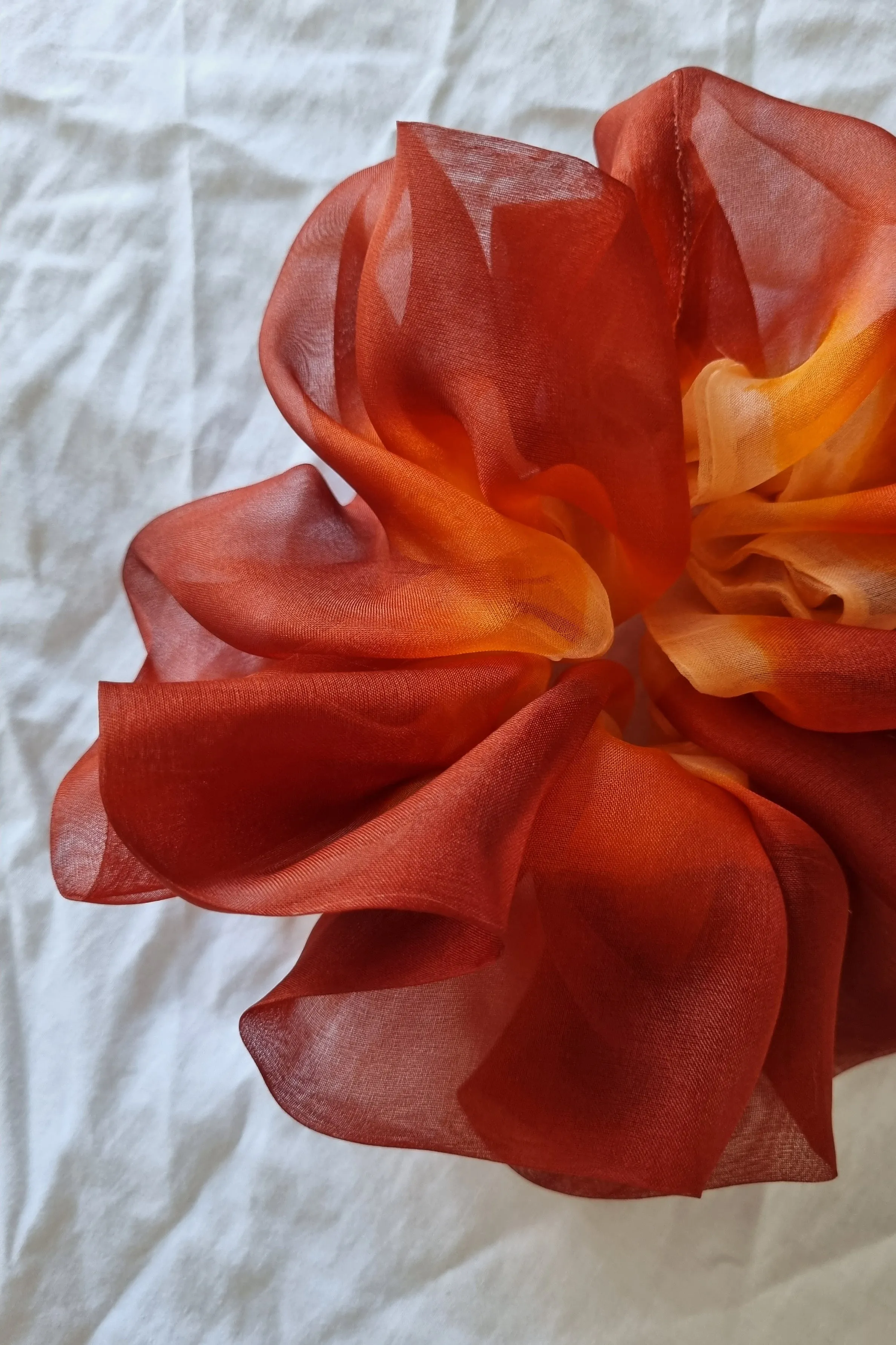 Mega Scrunchie In Sundown Tie-Dye