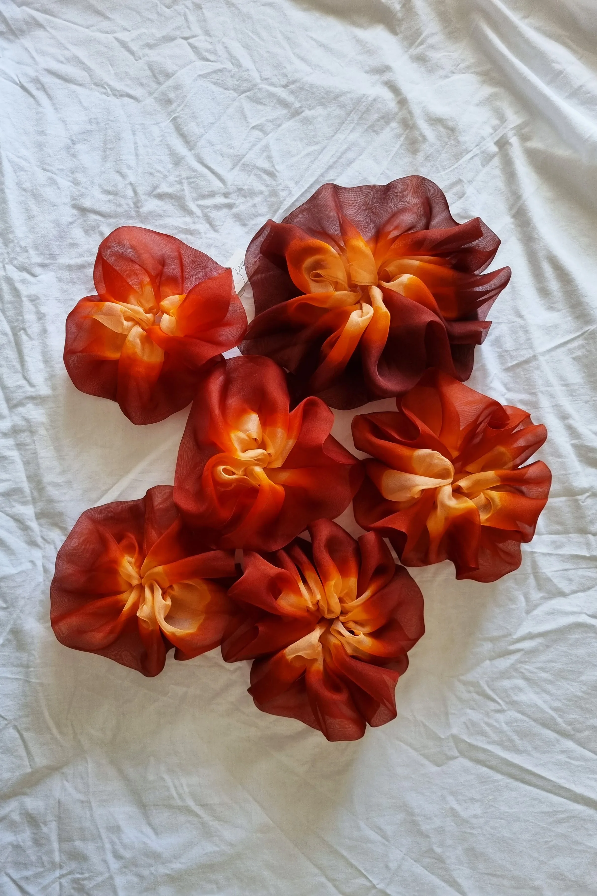 Mega Scrunchie In Sundown Tie-Dye