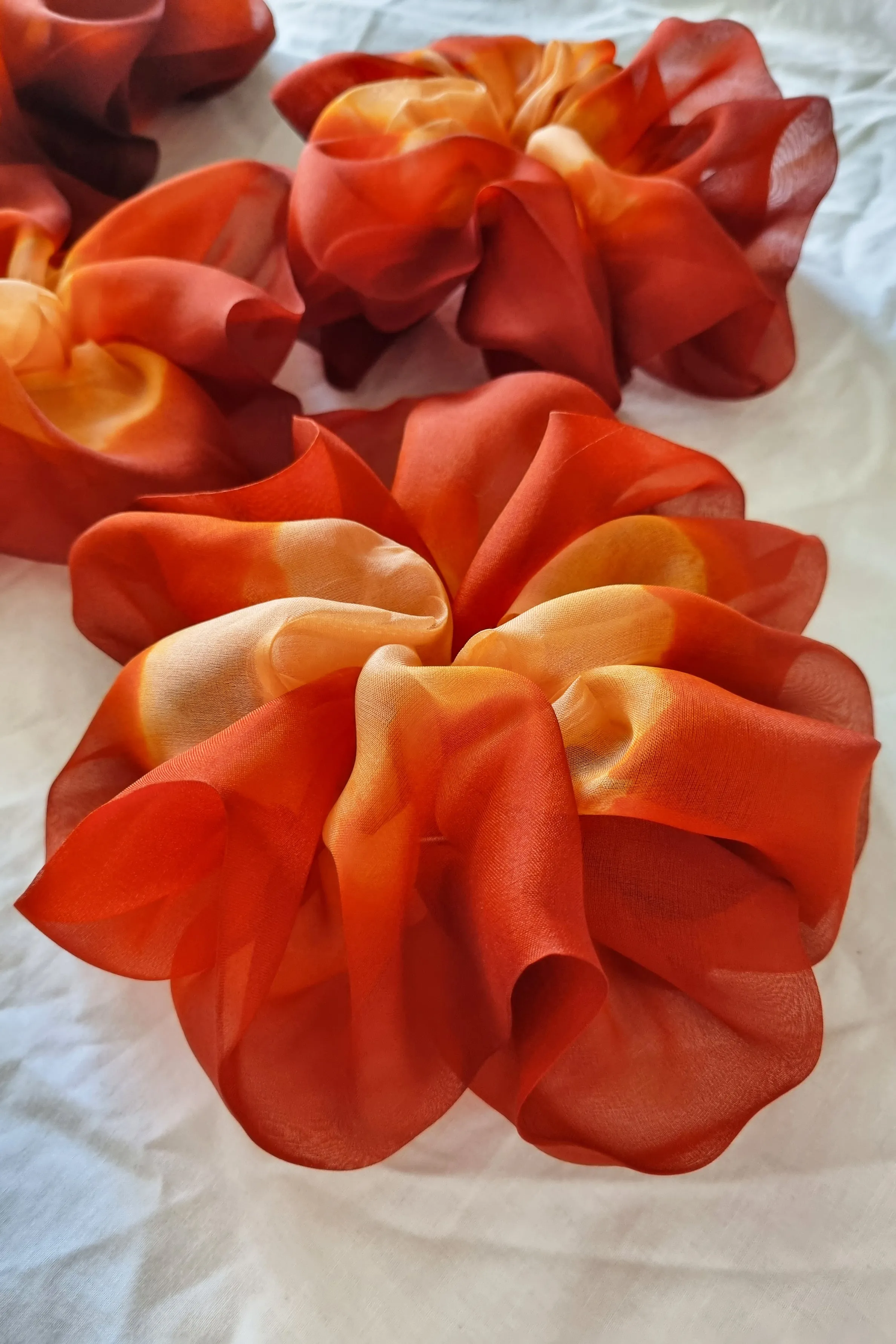 Mega Scrunchie In Sundown Tie-Dye