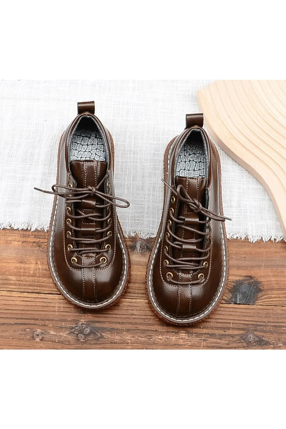 Mori Thick-Soled Retro Shoes