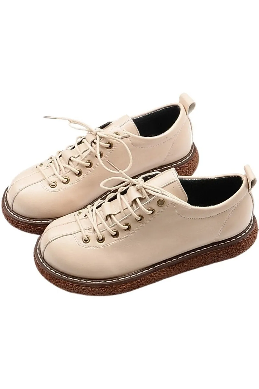 Mori Thick-Soled Retro Shoes