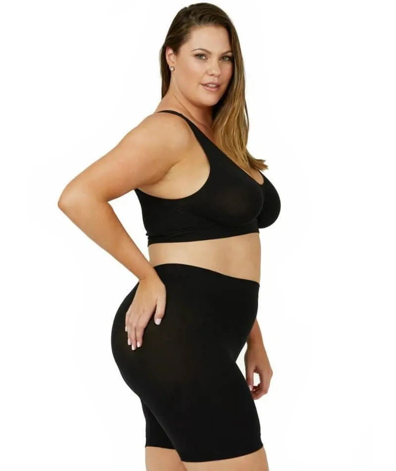 Oos - Sonsee Anti Chafing Shapewear Short Shorts - Black