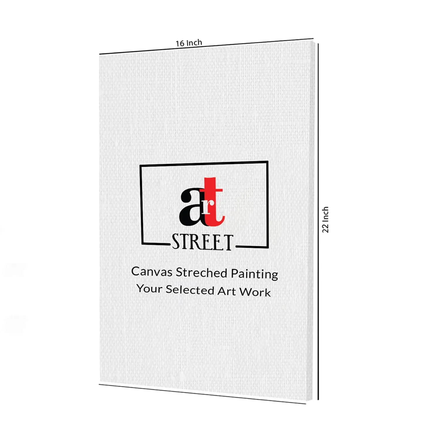 Painting Mantra Stretched Canvas Painting Lord Buddha Peace Comes Pop Graffiti Art For Living Room, Decorative Home & Wall Décor Abstract Art (Size: 16x22 Inch)
