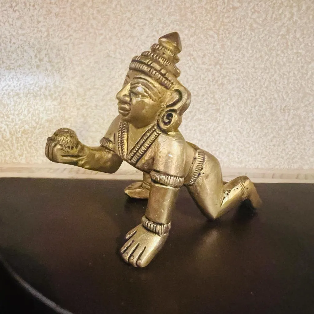Pital 14 : Mithu Gopal Brass Statue