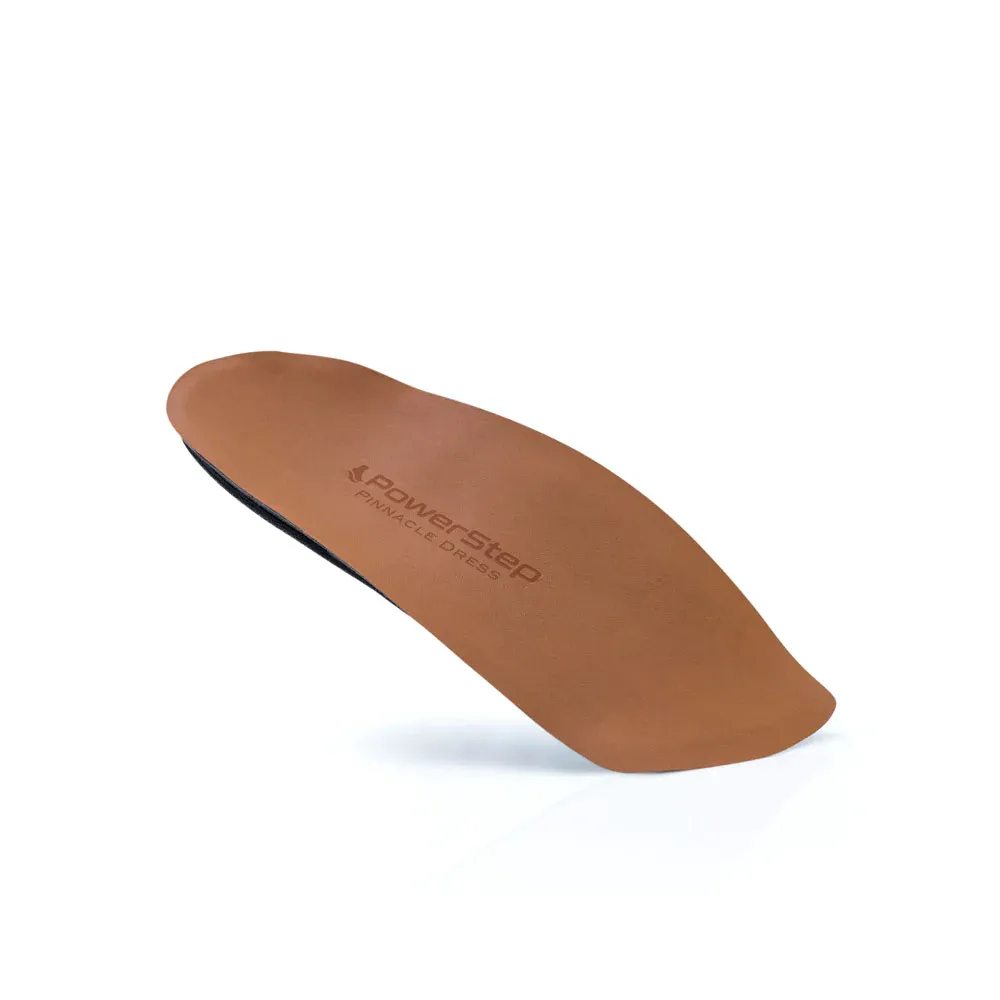 Powerstep Pinnacle Dress 3/4 Length Insoles | One Pair