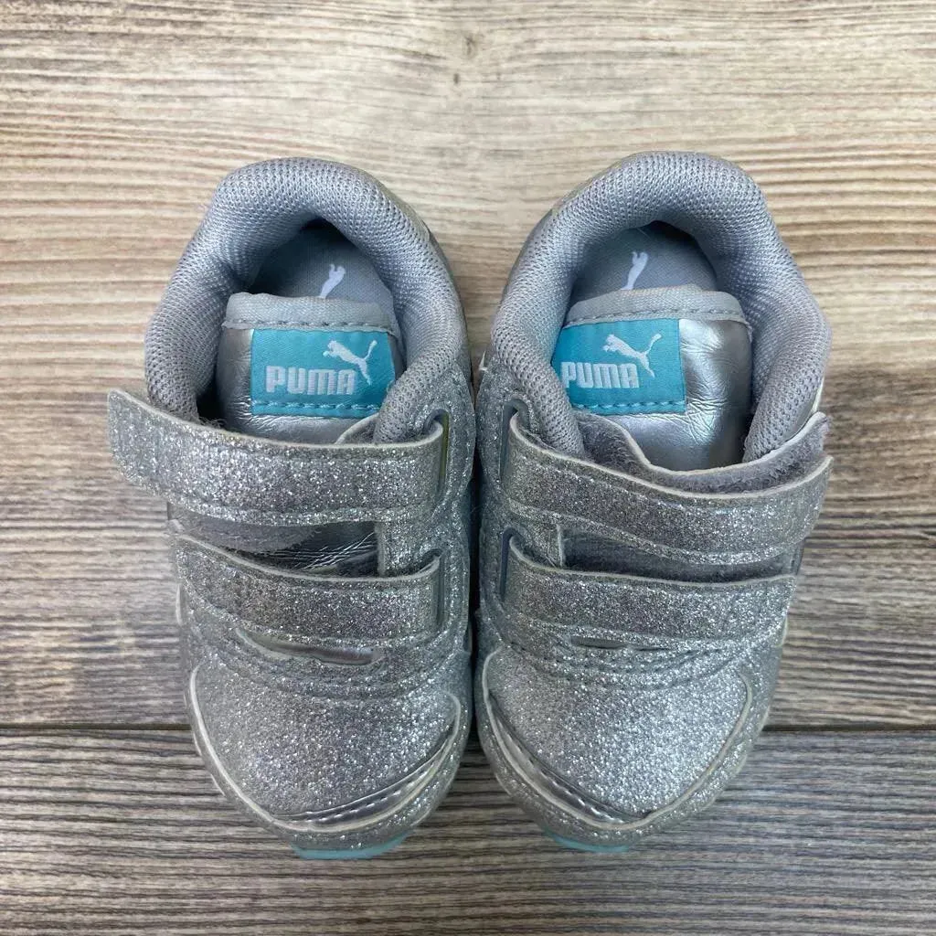 PUMA Vista Glitz Girls' Sneakers sz 4c