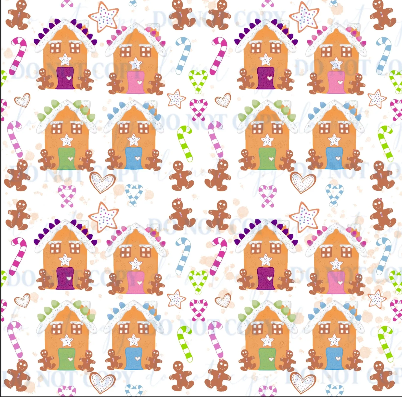 PV132 gingerbread houses vinyl sheet