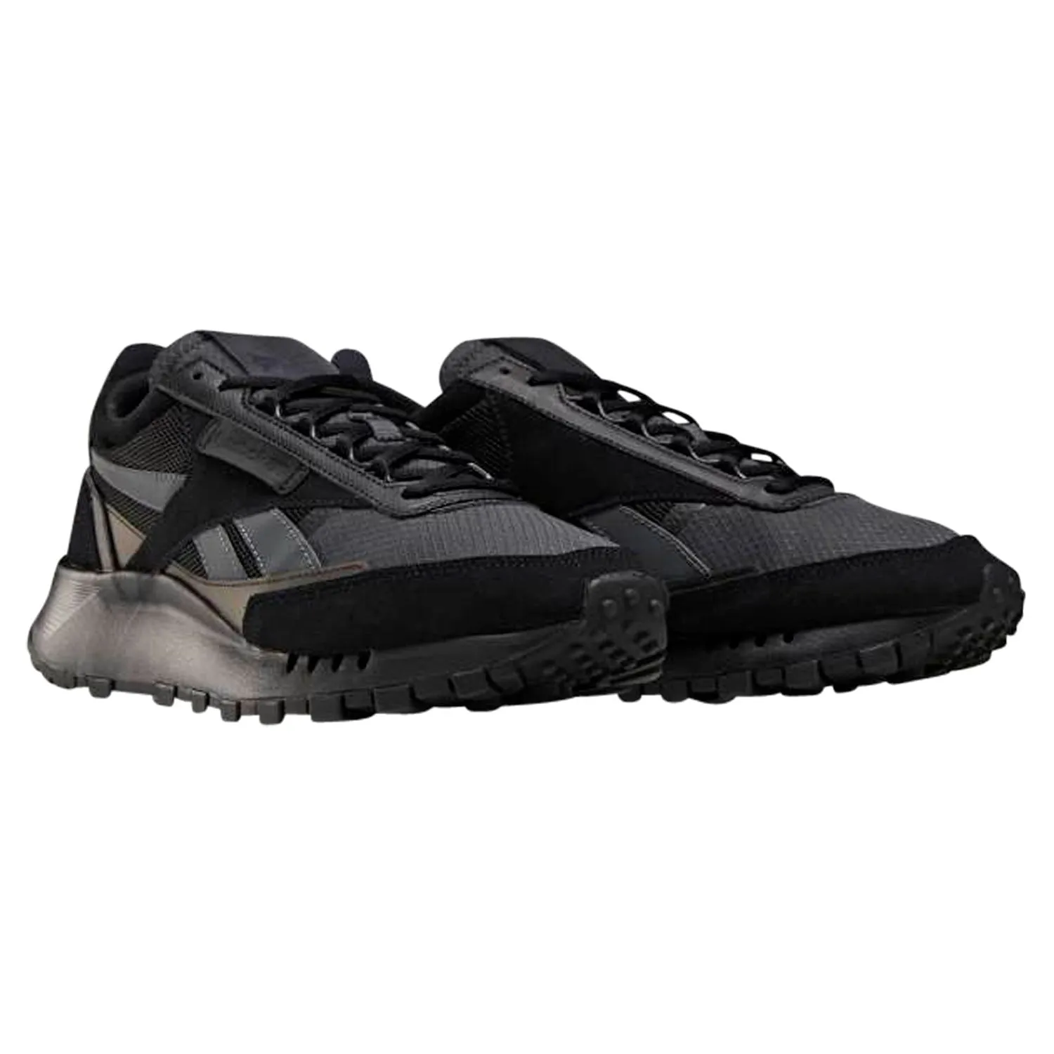 Reebok Classic CL Leather Legacy Shoes - Black Grey